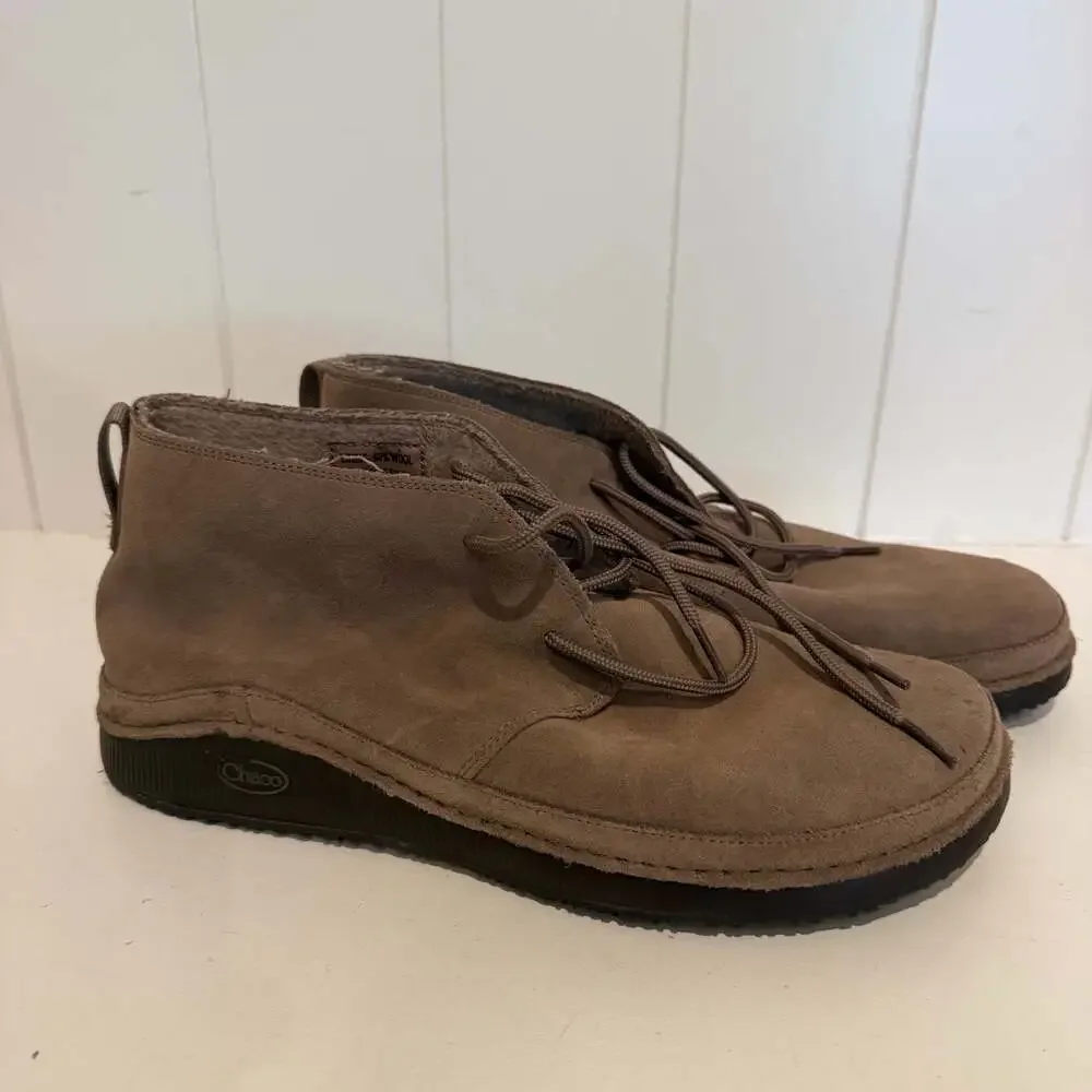 Chaco Men's Paonia Desert Chukka Boot Brown Suede Size 12